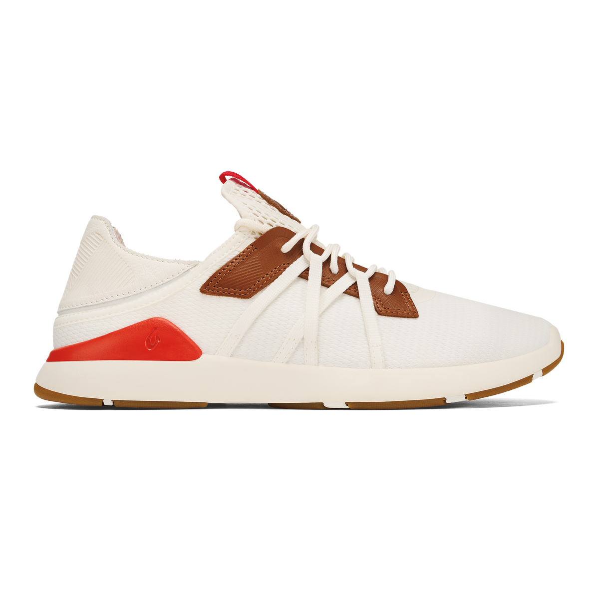Bright White / Red Lava