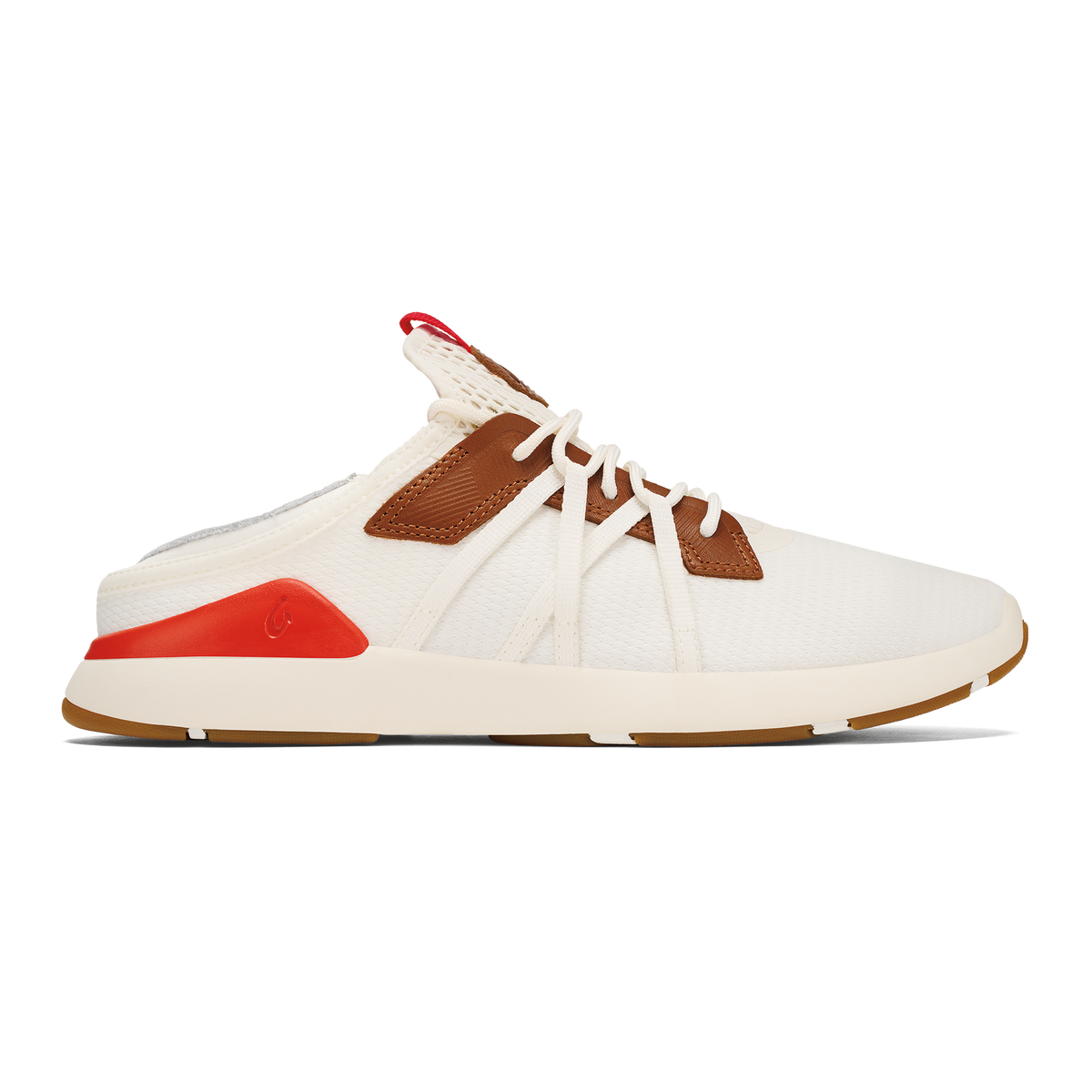 Bright White / Red Lava