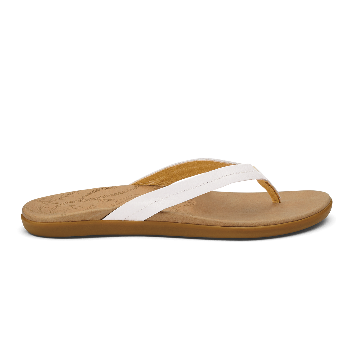 Bright White / Golden Sand