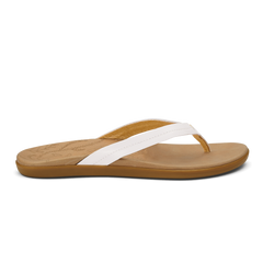 Bright White / Golden Sand